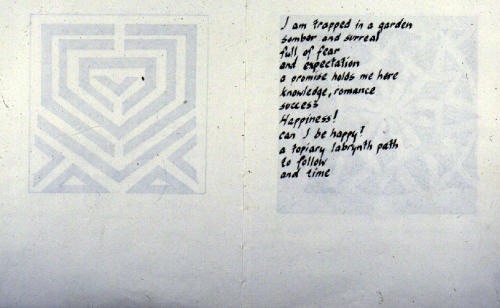 poem in book