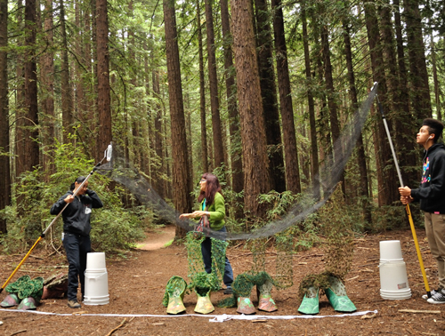 Leaving the Forest, photoshoot
