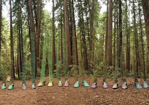 Leaving the Forest, photoshoot