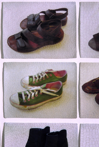 The Shoes In My Closet, detail view